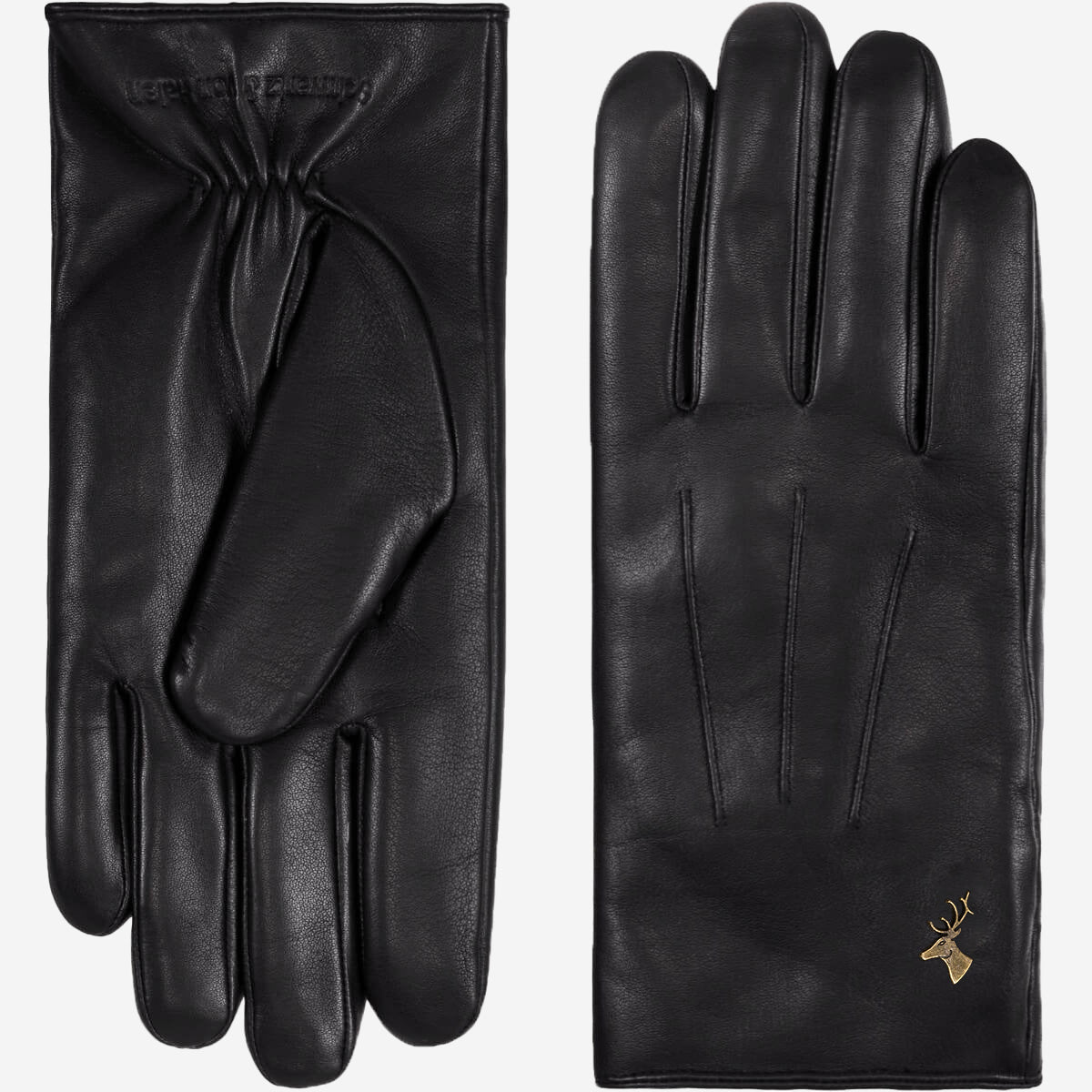 Al Capone - Gants tactiles en cuir de mouton et doublure luxueuse en fausse fourrure - Schwartz & von Halen FR - Gants en Cuir - 2