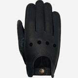 Marley (noir) – Luxueux gants de conduite en cuir de cerf américaine - Schwartz & von Halen FR - Gants en Cuir - 1