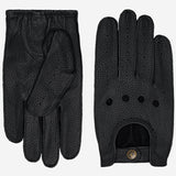 Austin (noir) – luxueux gants de conduite en cuir de cerf américain - Schwartz & von Halen FR - Gants en Cuir - 2