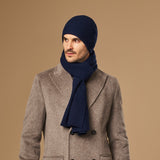 Mischa (bleu marine) – luxueux bonnet en laine mérinos douce (unisexe) - Schwartz & von Halen FR - 4