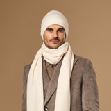 Mischa (bleu marine) – luxueux bonnet en laine mérinos douce (unisexe) - Schwartz & von Halen FR - 8