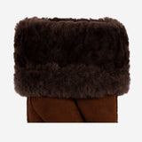 Beauvoire - Moufles en daim et doublure luxueuse en peau de mouton - Schwartz & von Halen FR - Gants en Cuir - 3