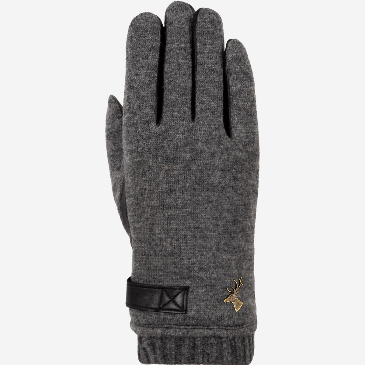 Brody - Gants tactiles en cuir de mouton et doublure en polaire  - Schwartz & von Halen FR - Gants en Cuir - 1
