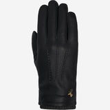 Columbus (noir) - Gants en cuir de cerf (American deerskin) et doublure en laine - Schwartz & von Halen FR - Gants en Cuir - 1