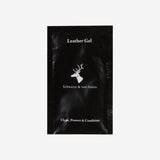 Gel pour cuir et pochette en coton de luxe offerts