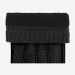 Emily (noir) - Gants en cuir de cerf (American deerskin) et doublure en laine - Schwartz & von Halen FR - Gants en Cuir - 3