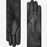 Emma - Gants en peau de mouton extra longs avec doublure en laine/cachemire & fonction écran tactile - Schwartz & von Halen FR - Gants en Cuir - 2