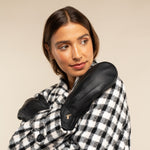 Eva - Élégantes moufles pour femmes en peau de chèvre avec luxueuse doublure en fausse fourrure - Schwartz & von Halen FR - Gants en Cuir - 5