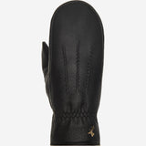 Eva - Élégantes moufles pour femmes en peau de chèvre avec luxueuse doublure en fausse fourrure - Schwartz & von Halen FR - Gants en Cuir - 1