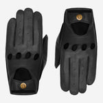 Gosling (noir) - Gants tactiles de conduite classiques en cuir d'agneau  - Schwartz & von Halen FR - Gants en Cuir - 2