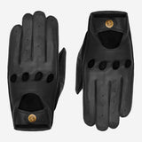 Gosling (noir) - Gants tactiles de conduite classiques en cuir d'agneau  - Schwartz & von Halen FR - Gants en Cuir - 2