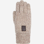 Hudson (gris clair) - Gants en tricot de laine Shetland et doublure en polaire  - Schwartz & von Halen FR - Gants en Cuir - 1