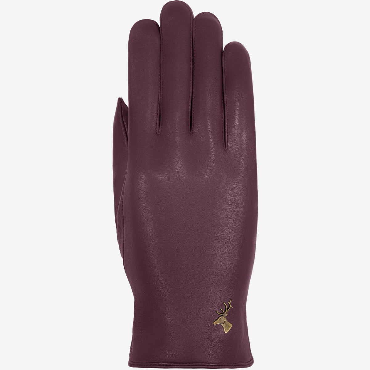 Ivy (violet) - Gants en peau de mouton avec doublure en laine/cachemire & fonction écran tactile - Schwartz & von Halen FR - Gants en Cuir - 1