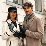 Jaxon (noir) - Gants en peau de chèvre avec luxueuse doublure en fausse fourrure & fonction écran tactile - Schwartz & von Halen FR - Gants en Cuir - 8