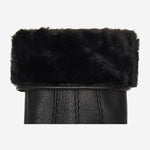 Jaxon (noir) - Gants en peau de chèvre avec luxueuse doublure en fausse fourrure & fonction écran tactile - Schwartz & von Halen FR - Gants en Cuir -3