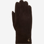 Josie (marron) - Gants en cuir de chèvre avec luxueuse fourrure de mouton - Schwartz & von Halen FR - Gants en Cuir - 1