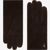 Josie (marron) - Gants en cuir de chèvre avec luxueuse fourrure de mouton - Schwartz & von Halen FR - Gants en Cuir - 2