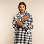 Josie (camel) - Gants en cuir de chèvre avec luxueuse fourrure de mouton - Schwartz & von Halen FR - Gants en Cuir - 9