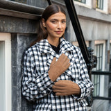 Josie (camel) - Gants en cuir de chèvre avec luxueuse fourrure de mouton - Schwartz & von Halen FR - Gants en Cuir - 5