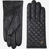 Kira (noir) - Gants en peau de mouton avec doublure en laine/cachemire & fonction écran tactile - Schwartz & von Halen FR - Gants en Cuir - 2