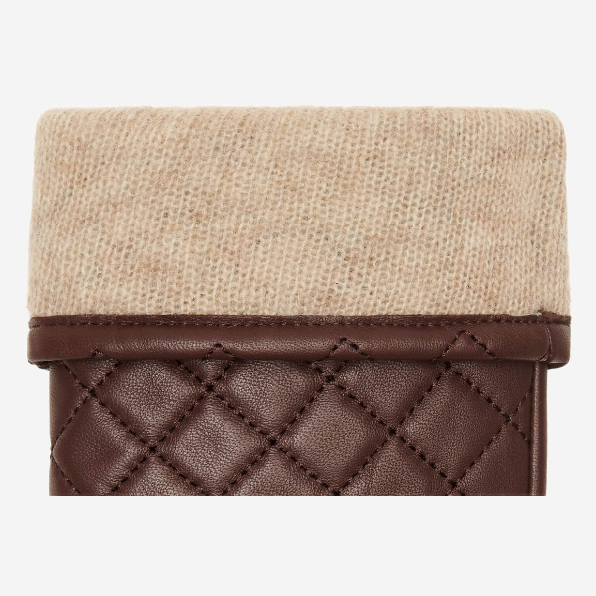 Kira (marron) - Gants en peau de mouton avec doublure en laine/cachemire & fonction écran tactile - Schwartz & von Halen FR - Gants en Cuir - 3