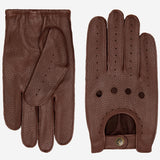 Marley (marron) – Luxueux gants de conduite en cuir de cerf américaine - Schwartz & von Halen FR - Gants en Cuir - 2