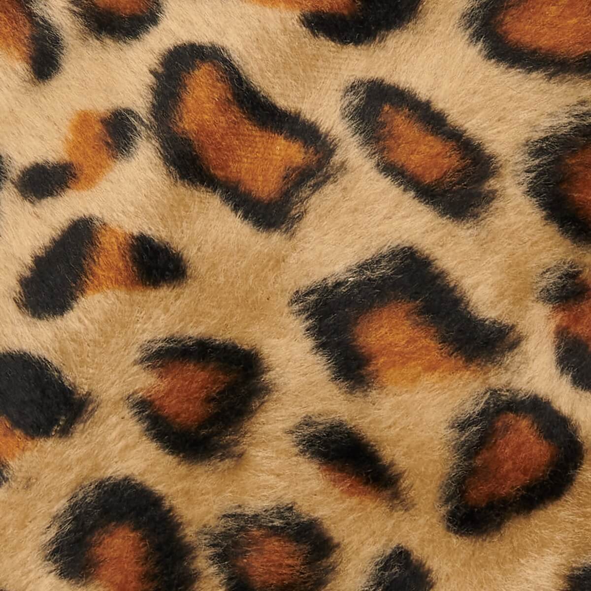 Léopard - Gants en cuir de mouton avec doublure polaire chaude et fonction écran tactile - Schwartz & von Halen FR - Gants en Cuir - 4