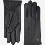 Lily (noir) - Gants en peau de mouton avec doublure chaude en polaire & fonction écran tactile - Schwartz & von Halen FR - Gants en Cuir - 2