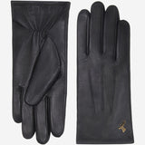 Lily (noir) - Gants en peau de mouton avec doublure chaude en polaire & fonction écran tactile - Schwartz & von Halen FR - Gants en Cuir - 2