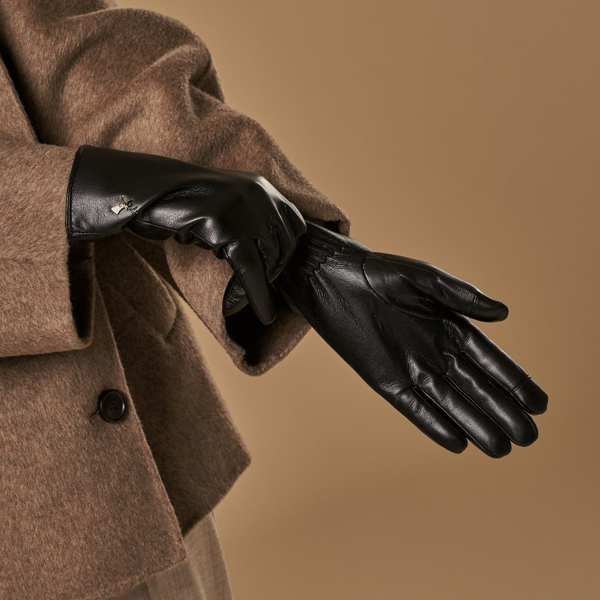 Luna - Gants en PU avec doublure en polaire et fonction écran tactile - Schwartz & von Halen FR - Gants en Cuir - 6