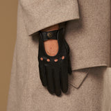 Marley (noir) – Luxueux gants de conduite en cuir de cerf américaine - Schwartz & von Halen FR - Gants en Cuir - 4