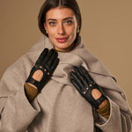 Marley (noir) – Luxueux gants de conduite en cuir de cerf américaine - Schwartz & von Halen FR - Gants en Cuir - 6