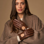 Marley (marron) – Luxueux gants de conduite en cuir de cerf américaine - Schwartz & von Halen FR - Gants en Cuir - 7
