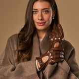 Marley (marron) – Luxueux gants de conduite en cuir de cerf américaine - Schwartz & von Halen FR - Gants en Cuir - 9