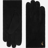 Matthew (noir) - Gants en cuir de chèvre avec luxueuse fourrure de mouton - Schwartz & von Halen FR - Gants en Cuir - 2