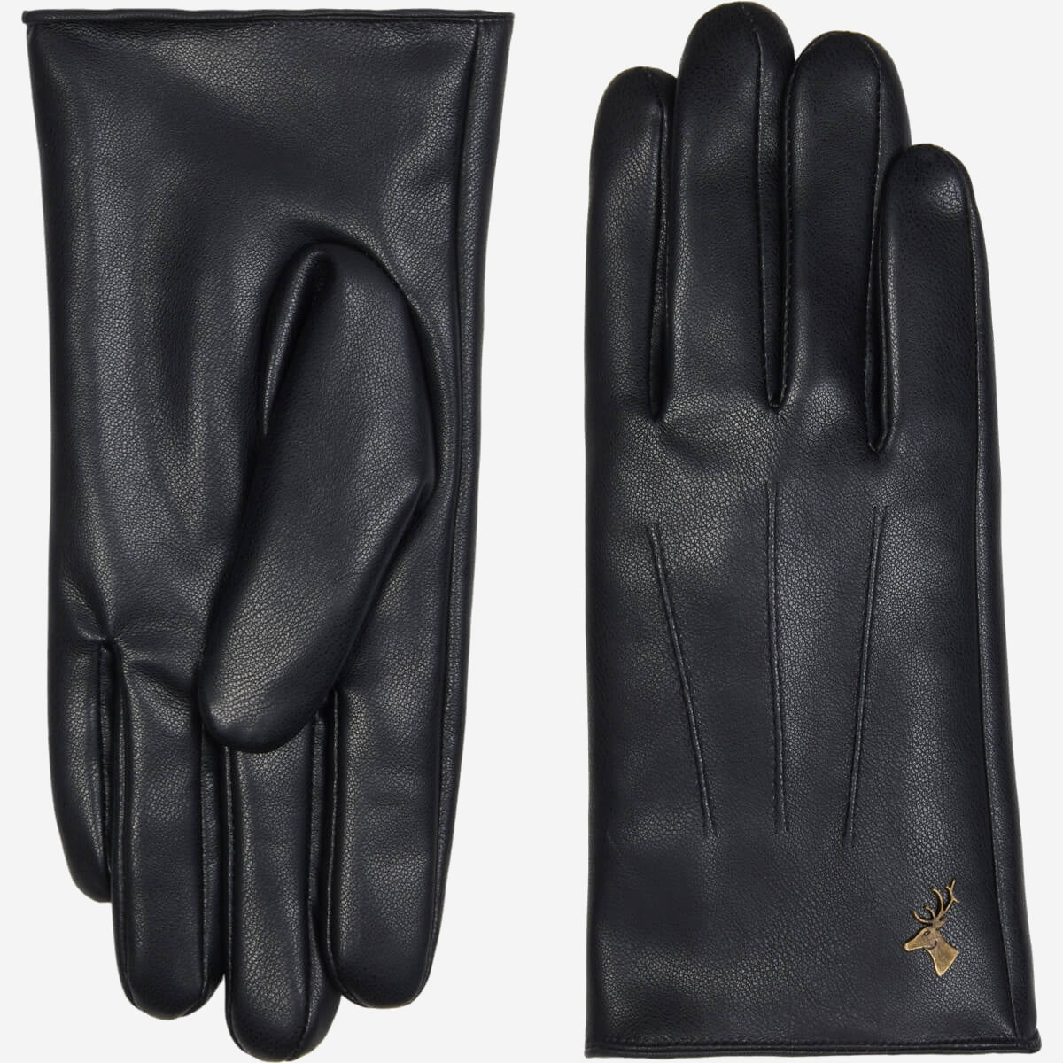Musk - Gants en PU avec doublure en polaire et fonction écran tactile - Schwartz & von Halen FR - Gants en Cuir - 2