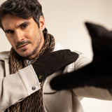 Rex (marron) - Gants en daim de chèvre avec luxueuse doublure en laine/cachemire - Schwartz & von Halen FR - Gants en Cuir - 10