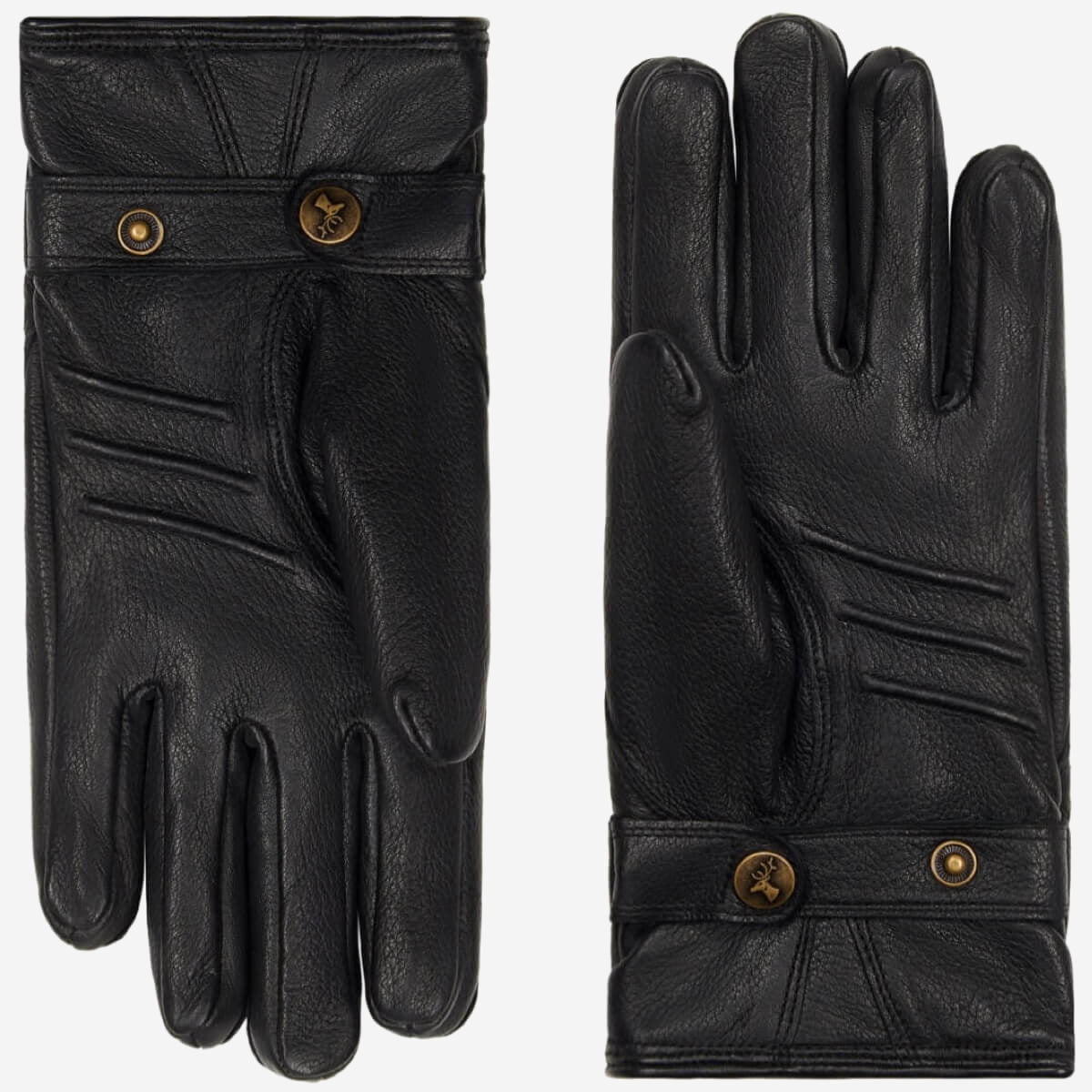 Rogan - Gants robustes en cuir de cerf et doublure chaude en PrimaLoft® - Schwartz & von Halen FR - Gants en Cuir - 3