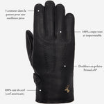 Rogan - Gants robustes en cuir de cerf et doublure chaude en PrimaLoft® - Schwartz & von Halen FR - Gants en Cuir - 12