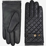 Smith (noir) - Gants en peau de mouton avec bouton-pression & fonction écran tactile - Schwartz & von Halen FR - Gants en Cuir - 2