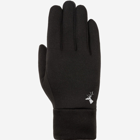 Spyder (noir) – Activity Gloves avec fonction tactile et antidérapant en silicone