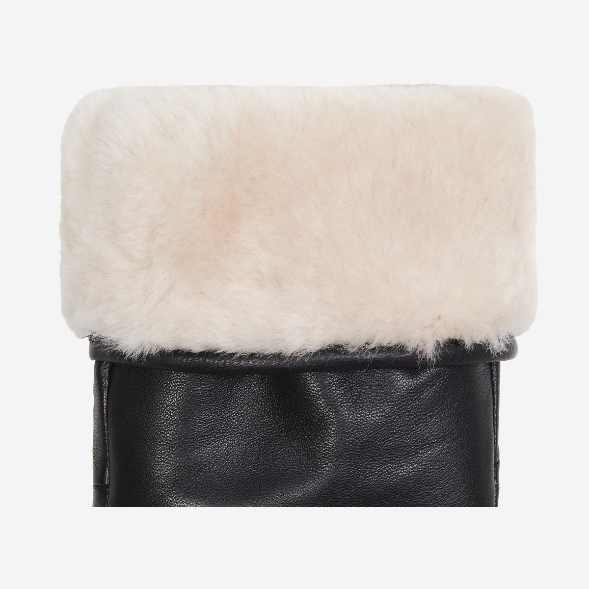 Mia - Moufles tactiles élégantes en cuir et doublure luxueuse en laine d'agneau - Schwartz & von Halen FR - Gants en Cuir - 3