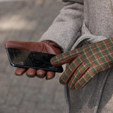 Rosie - Gants tactiles en cuir de mouton et doublure en polaire - Schwartz & von Halen FR - Gants en Cuir - 5