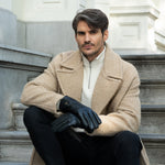 Musk - Gants en PU avec doublure en polaire et fonction écran tactile - Schwartz & von Halen FR - Gants en Cuir - 8