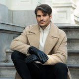 Musk - Gants en PU avec doublure en polaire et fonction écran tactile - Schwartz & von Halen FR - Gants en Cuir - 8