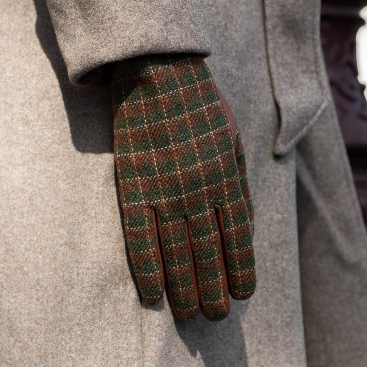 Rosie - Gants tactiles en cuir de mouton et doublure en polaire - Schwartz & von Halen FR - Gants en Cuir - 8