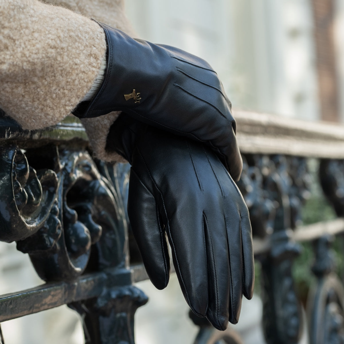 Musk - Gants en PU avec doublure en polaire et fonction écran tactile - Schwartz & von Halen FR - Gants en Cuir - 10
