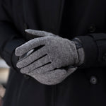 Brody - Gants tactiles en cuir de mouton et doublure en polaire  - Schwartz & von Halen FR - Gants en Cuir - 9