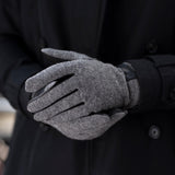 Brody - Gants tactiles en cuir de mouton et doublure en polaire  - Schwartz & von Halen FR - Gants en Cuir - 9
