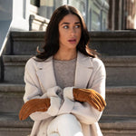 Giocante - Gants en daim et doublure luxueuse en peau de mouton - Schwartz & von Halen FR - Gants en Cuir - 10